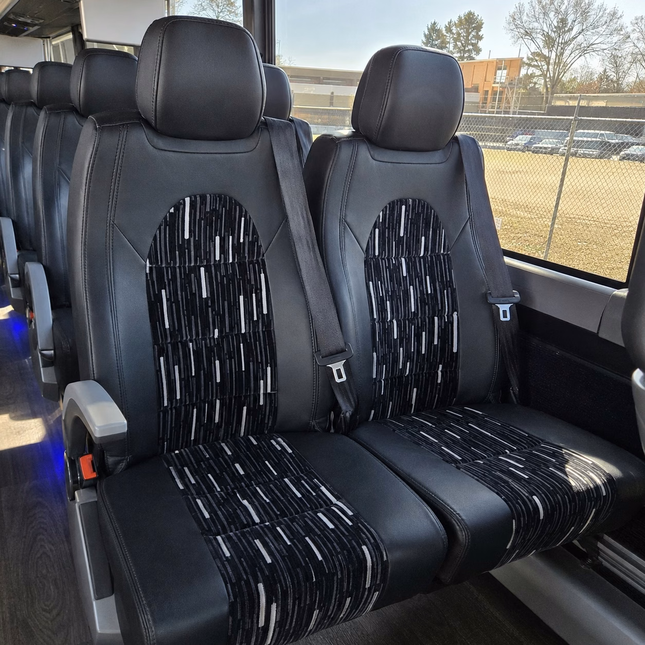 goodyear charter bus interior