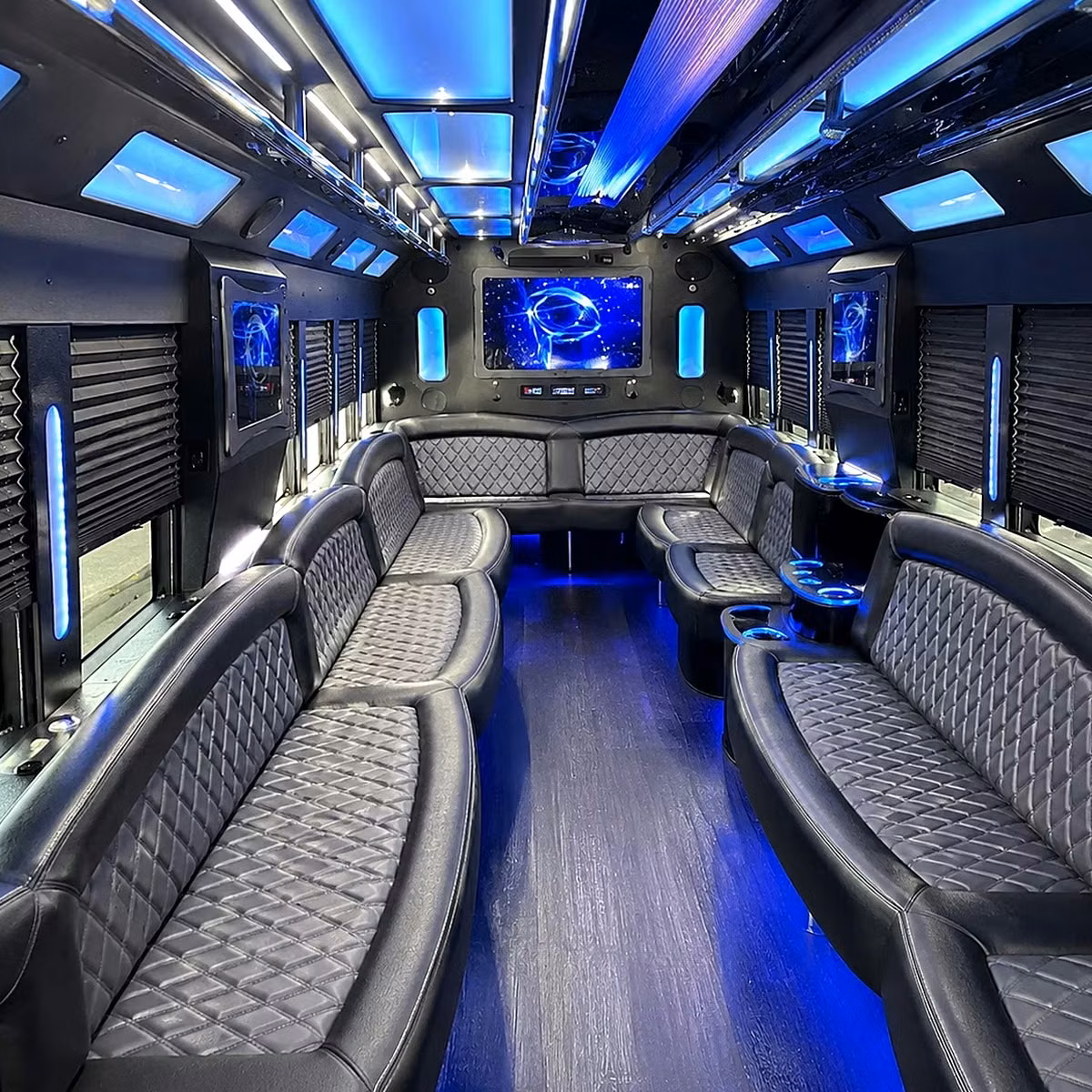 party bus interior