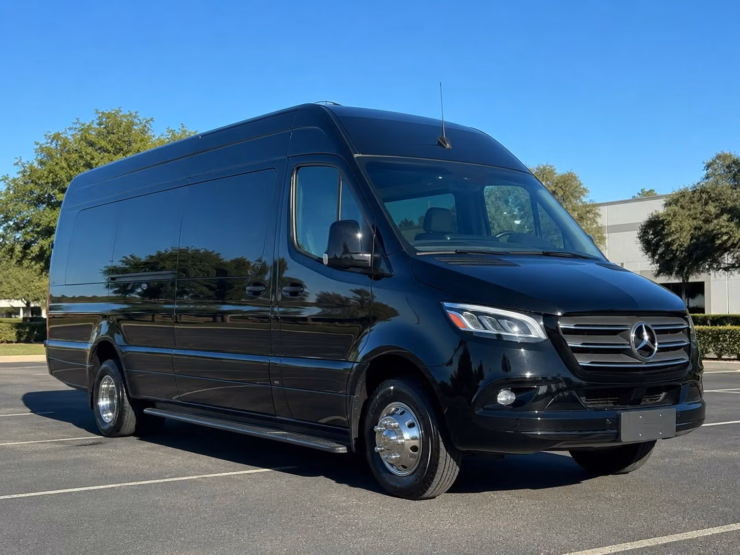 sprinter van with driver